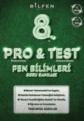 8. SINIF PRO&TEST FEN BİLİMLERİ SORU BANKASI