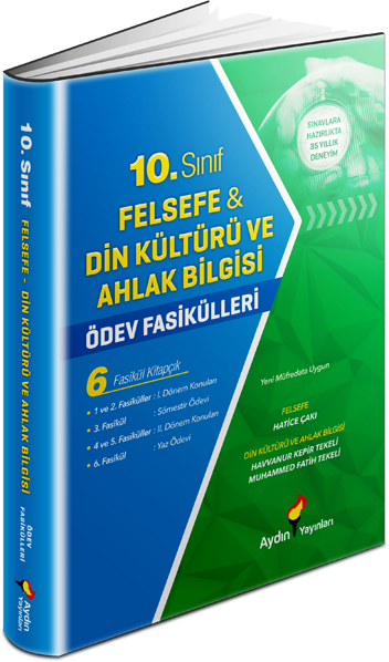 Felsefe - Din Kültürü ve Ahlak Bilgisi Ödev Fasikülleri 10