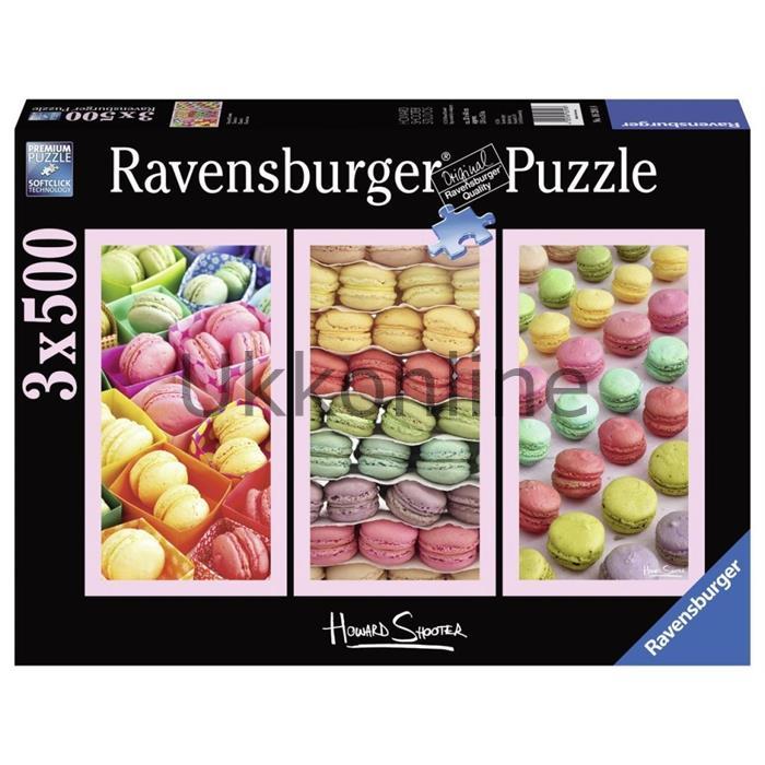 RAVENSBURGER 3x500 PUZ 162918 MAKARON
