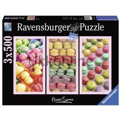 RAVENSBURGER 3x500 PUZ 162918 MAKARON