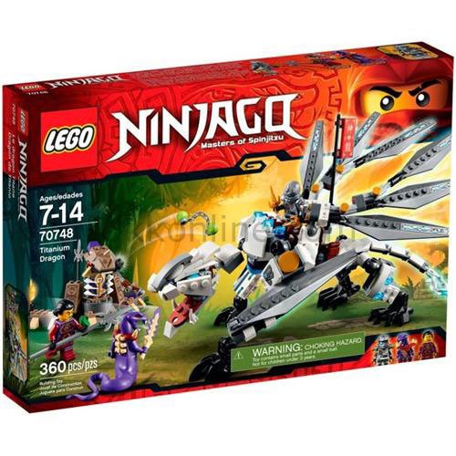 LSL70748 NINJAGO TİTANYUM EJDERHA /Ninjago 7-14 yaş LEGO