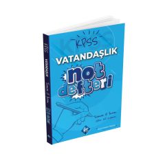 Kr Akademi 2022 KPSS Vatandaşlık Konu Anlatımlı Not Defteri