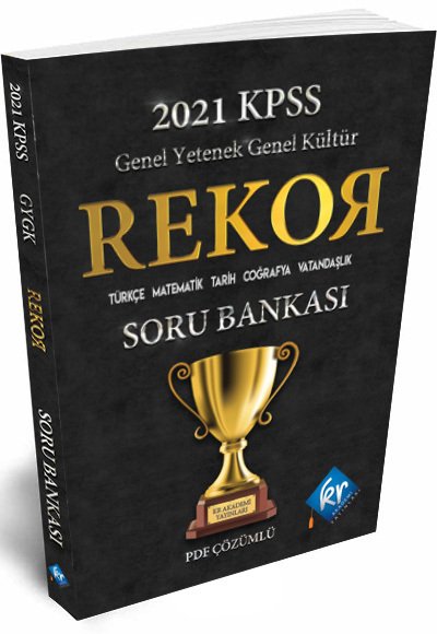 Kr Akademi  2021 KPSS Genel Yetenek Genel Kültür Tüm Dersler Rekor Soru Bankası