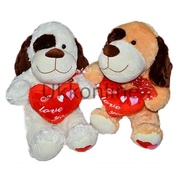 082055 YUM KALPLİ KÖPEK 2 ASST 45 CM