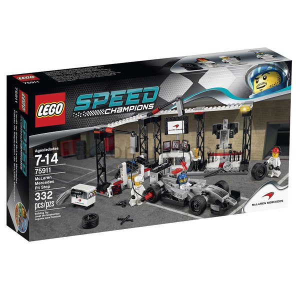 LSR75911 SPEED C-McLAREN PIT SHOP /SpeedChampions 7-14 yaş LEGO