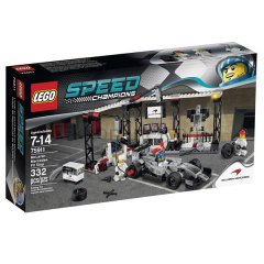 LSR75911 SPEED C-McLAREN PIT SHOP /SpeedChampions 7-14 yaş LEGO