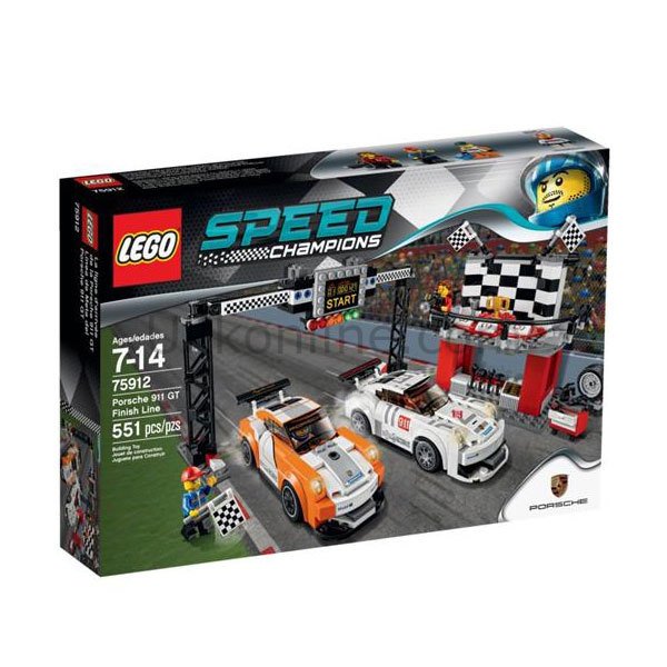 LSR75912 SPEED C-PORSCHE 911 GT /SpeedChampions 7-14 yaş LEGO