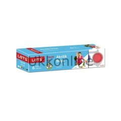 LETS AKRİLİK BOYA ANA RENKLER 25 MG 6 RENK