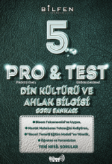 5. SINIF PRO&TEST DİN KÜLTÜRÜ VE AHLAK BİLGİSİ SORU BANKASI