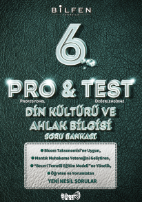 6. SINIF PRO&TEST DİN KÜLTÜRÜ VE AHLAK BİLGİSİ SORU BANKASI
