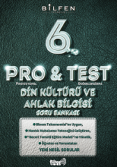 6. SINIF PRO&TEST DİN KÜLTÜRÜ VE AHLAK BİLGİSİ SORU BANKASI