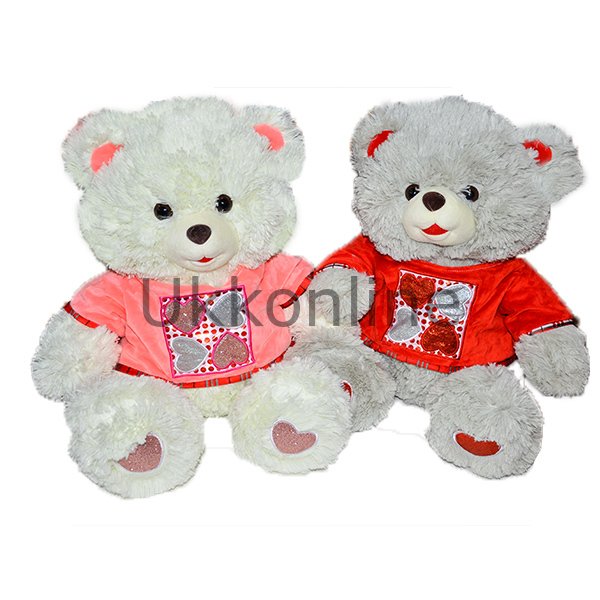 082598 YUM TİŞÖRTLÜ AYI 42CM 2AST