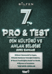 7. SINIF PRO&TEST DİN KÜLTÜRÜ VE AHLAK BİLGİSİ SORU BANKASI