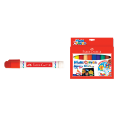 FABER PASTEL 10 RENK MULTİ CRAYON MUM BOYA
