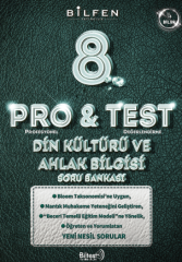 8. SINIF PRO&TEST DİN KÜLTÜRÜ VE AHLAK BİLGİSİ SORU BANKASI