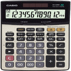 CASİO HESAP MAKİNASI DJ-220-D 12 HANE