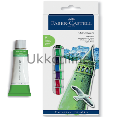 FABER YAĞLI BOYA 12 RENK 12 ML TÜP