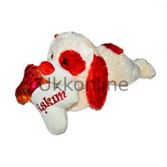 082994 YUM  YASTIKLI YATAN KÖPEK 2 ASST 51CM