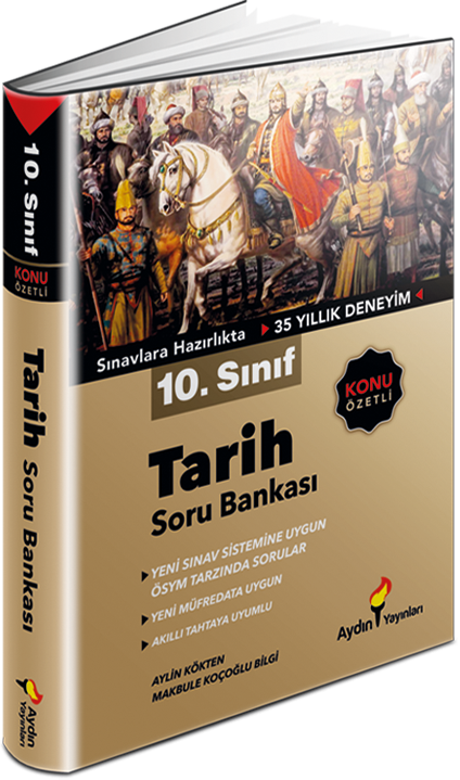 10. Sınıf Tarih Soru Bankası Aydın Yayınları