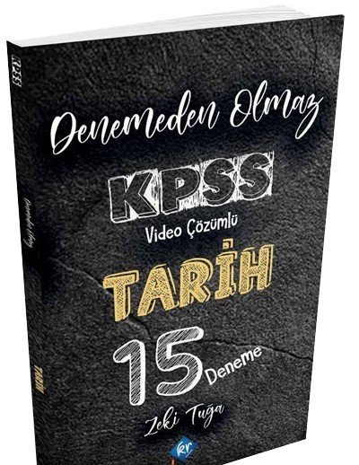Kr Akademi 2021 KPSS Tarih Denemeden Olmaz 15 Deneme (Video Çözümlü)