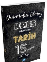 Kr Akademi 2021 KPSS Tarih Denemeden Olmaz 15 Deneme (Video Çözümlü)