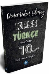 KR Akademi KPSS Türkçe Denemeden Olmaz 10 Deneme Video Çözümlü