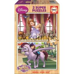 EDUCA COCUK AHSAP 2x50 PUZZLE 15915 SOFIA THE FIRST