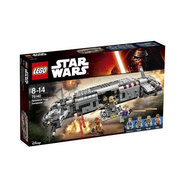 LSW75140 SW-DİRENİŞ BİRLİKLERİ TAŞIYICISI/ StarWars 8-14 yaş LEGO