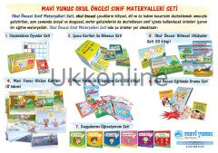 Mavi Yunus Okul Öncesi Sınıf Materyalleri Seti