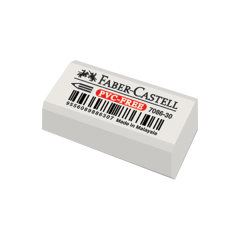 FABER SİLGİ 7086-30 BEYAZ 30 LU