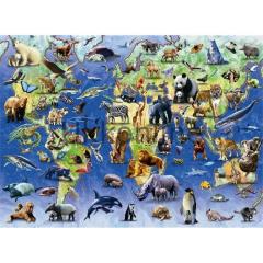 RAVENSBURGER 500 PUZZLE 142644 HAYVANLAR