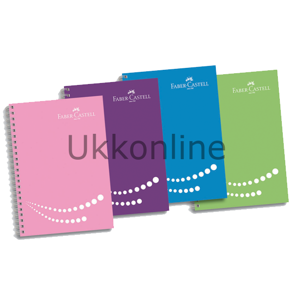 FABER AYRAÇLI DEFTER 4 BL RENKLİ KNR 100YP ÇİZG