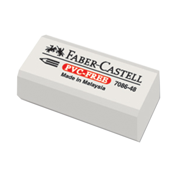 FABER SİLGİ 7086-48 BEYAZ 48 Lİ