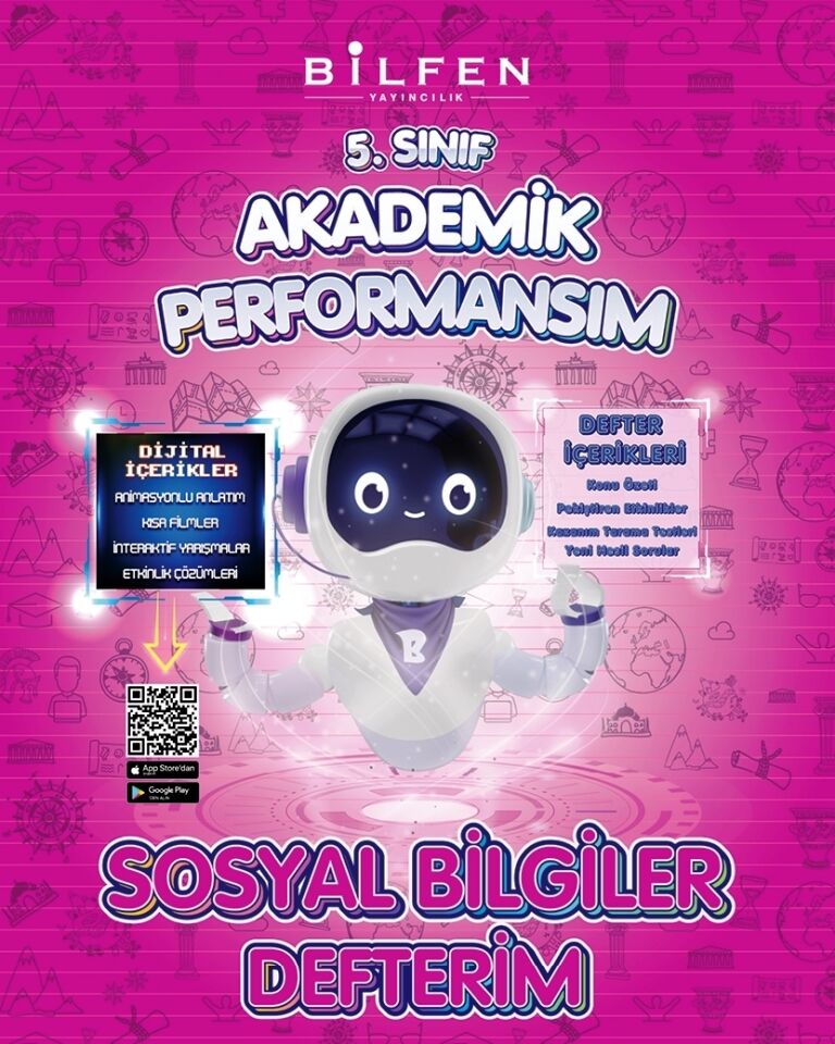 SOSYAL BİLGİLER 5 AKADEMİK PERFORMANSIM  DEFTERİM