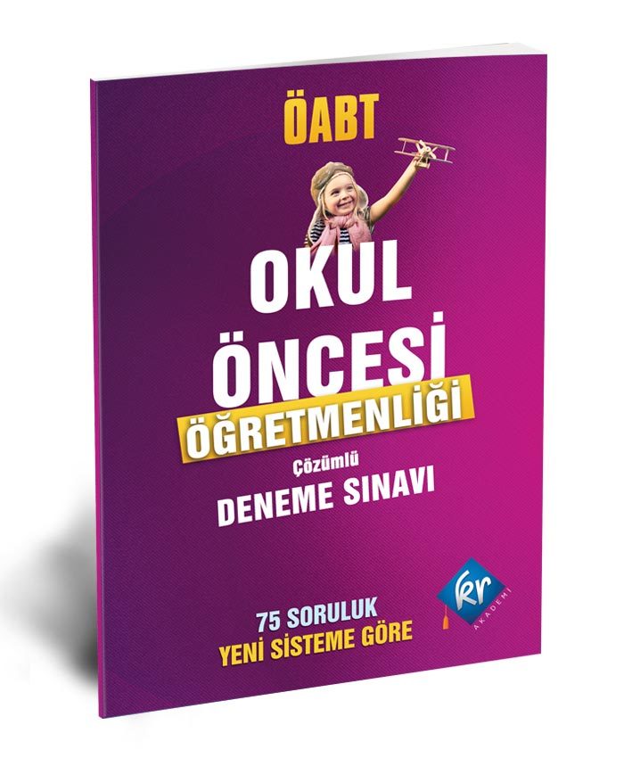 Kr Akademi ÖABT 900 Bilgi Notuyla Okul Öncesi Öğretmenliği Cepte