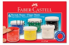 FABER-CASTELL 6 RENK PARMAK BOYA