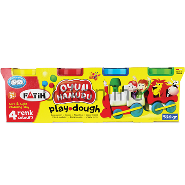 FATİH OYUN HAMUR 4 RENK 4-130 520 gr