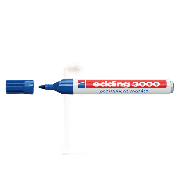 EDDİNG PERMANENT MARKÖR E-3000 MAVİ