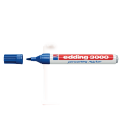 EDDİNG PERMANENT MARKÖR E-3000 MAVİ