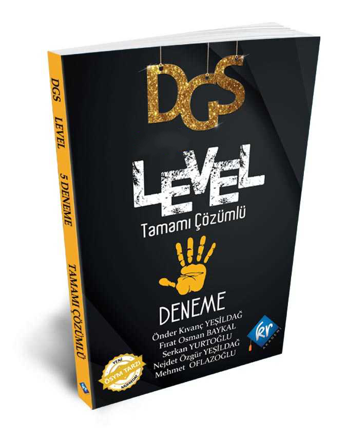 Kr Akademi 2021 DGS Level Çözümlü 5 Deneme