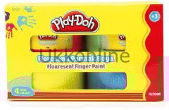 PLAY-DOH FLORESANLI 4 RENK  PARMAK BOYA