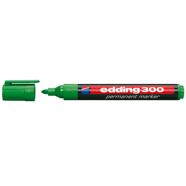 EDDİNG PERMANENT MARKÖR E-300 YEŞİL