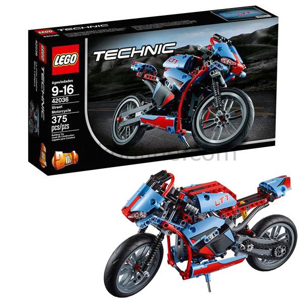 LMT42036 TECH-SOKAK MOTORSİKLETİ /Technic 9-16 yaş LEGO