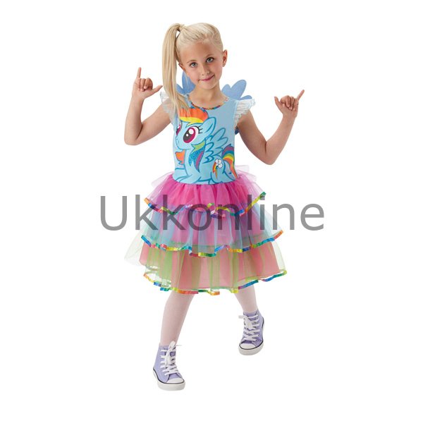 09141 Sun/Kos/M PONY GÖKKUŞAĞI DELUXE KOSTÜM /Medium Beden