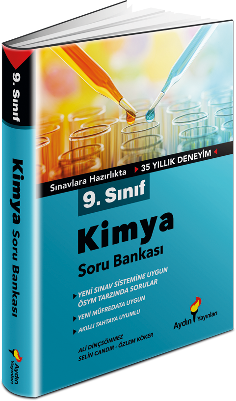 9. Sınıf Kimya Soru Bankası Aydın Yayınları