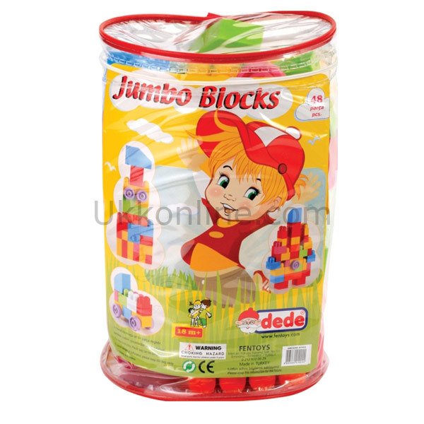 01024 JUMBO BLOCKS 48 PCS
