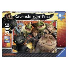 RAVENSBURGER COCUK 200 PUZZLE 128129 DRAGONS