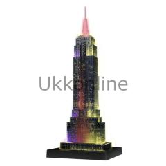 RAVENSBURGER 3D PUZZLE 125661 EMPIRE STATE-NIGHT