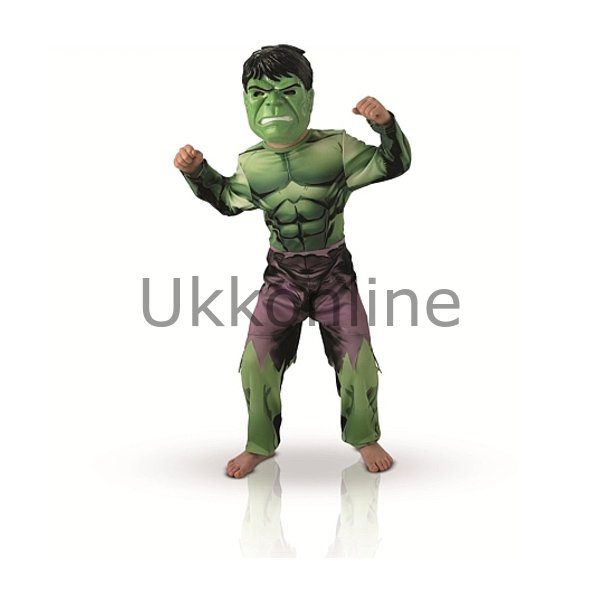 13187 Sun/Kos/L HULK KLASİK KOSTÜM /Large Beden