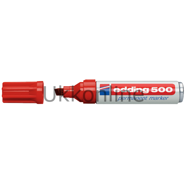 EDDİNG PERMANENT MARKÖR E-500 KIRMIZI